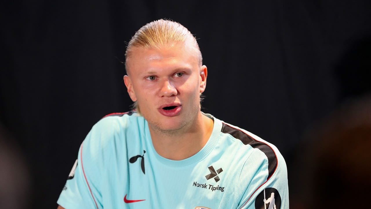 Erling Haaland și Kylian Mbappe în timpul meciului CM 2026