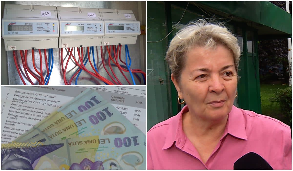 Consumator verificând contractul de energie electrică Consumator verificând contractul de energie electrică