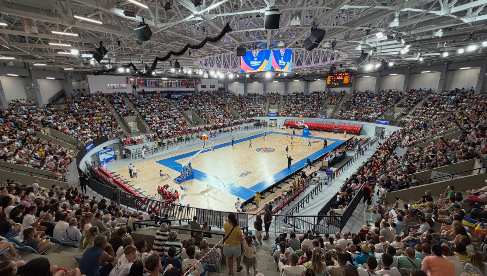 Sala Danubius Arena din Tulcea la inaugurare