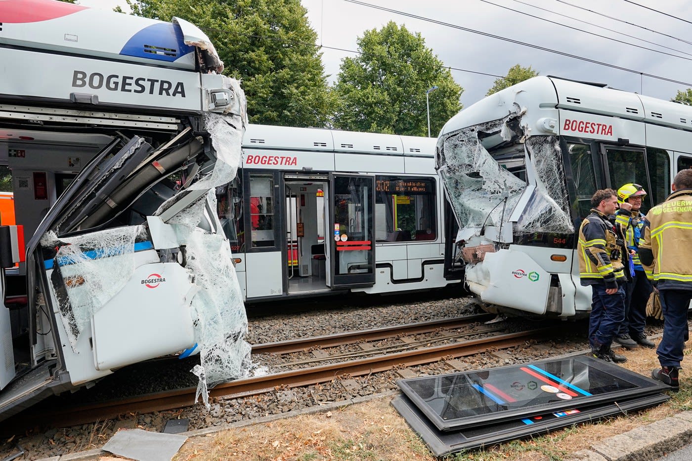 Accident de tramvai în Gelsenkirchen, Germania