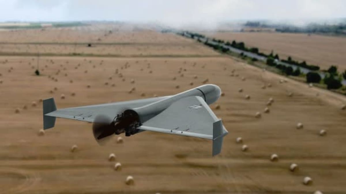 Romanian F-16 fighter jets monitoring drone over Tulcea