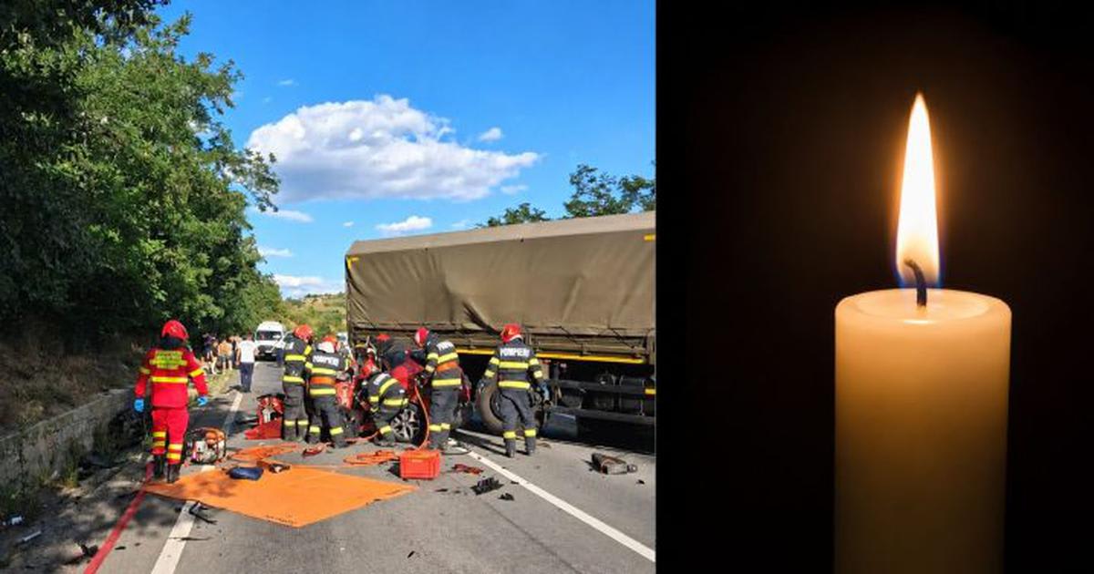 Accident rutier în Mureș, mașini avariate