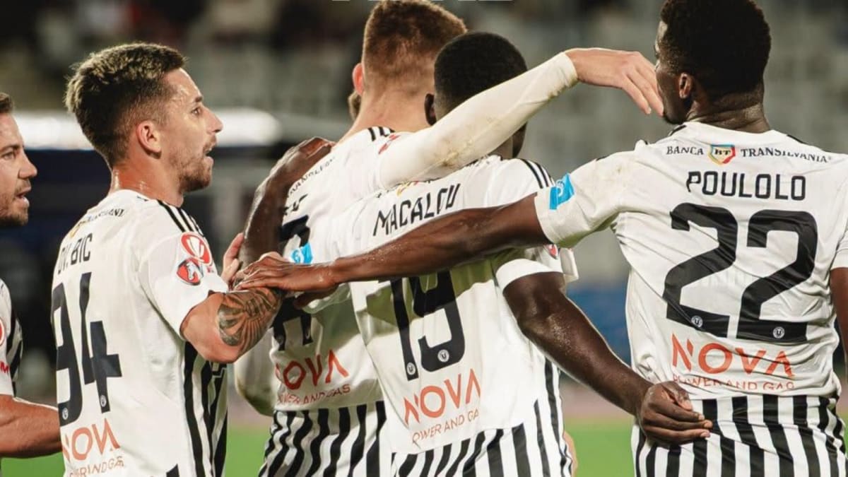 fotbal echipe clujene în meci de cupă