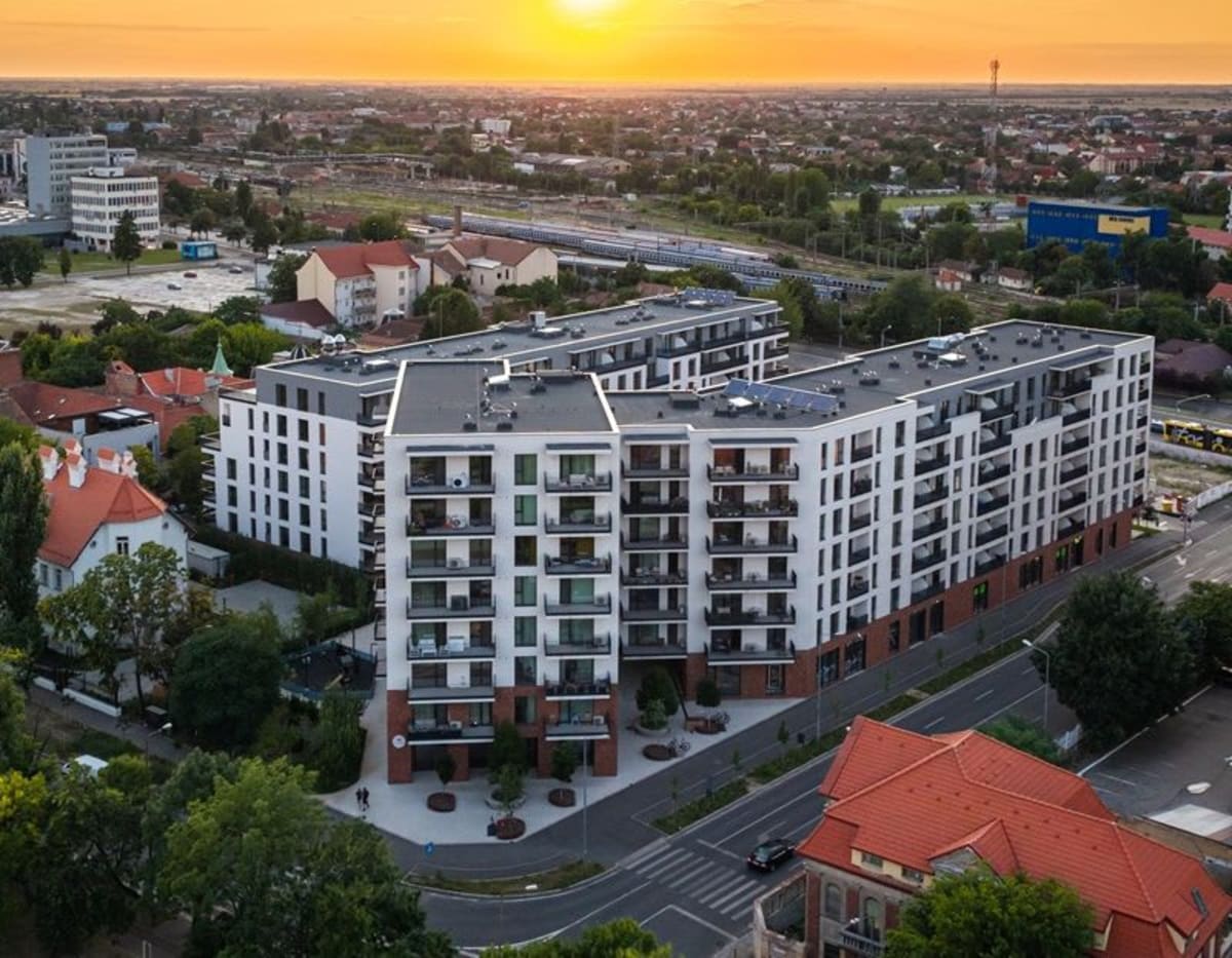 clădire rezidențială Timișoara, proiect Paltim, apartamente și spații comerciale