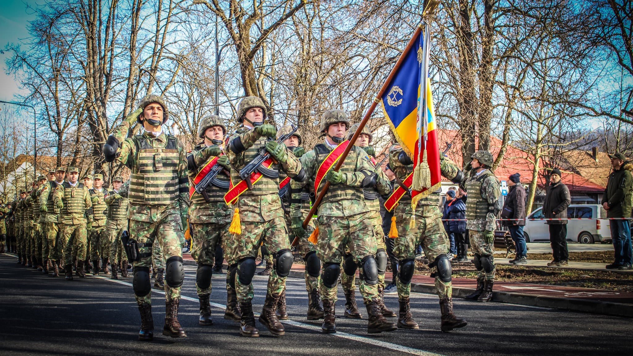 militari în exercițiu, activități de pregătire, Bistrița