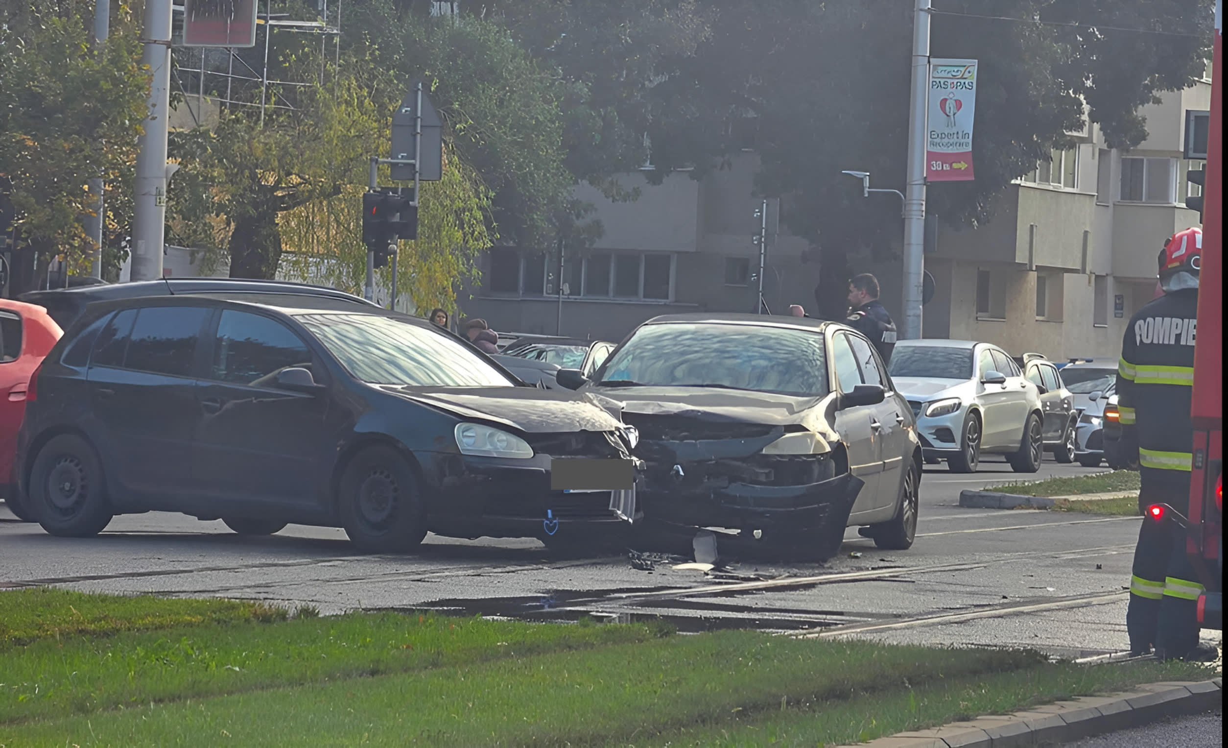 Accident tramvai București