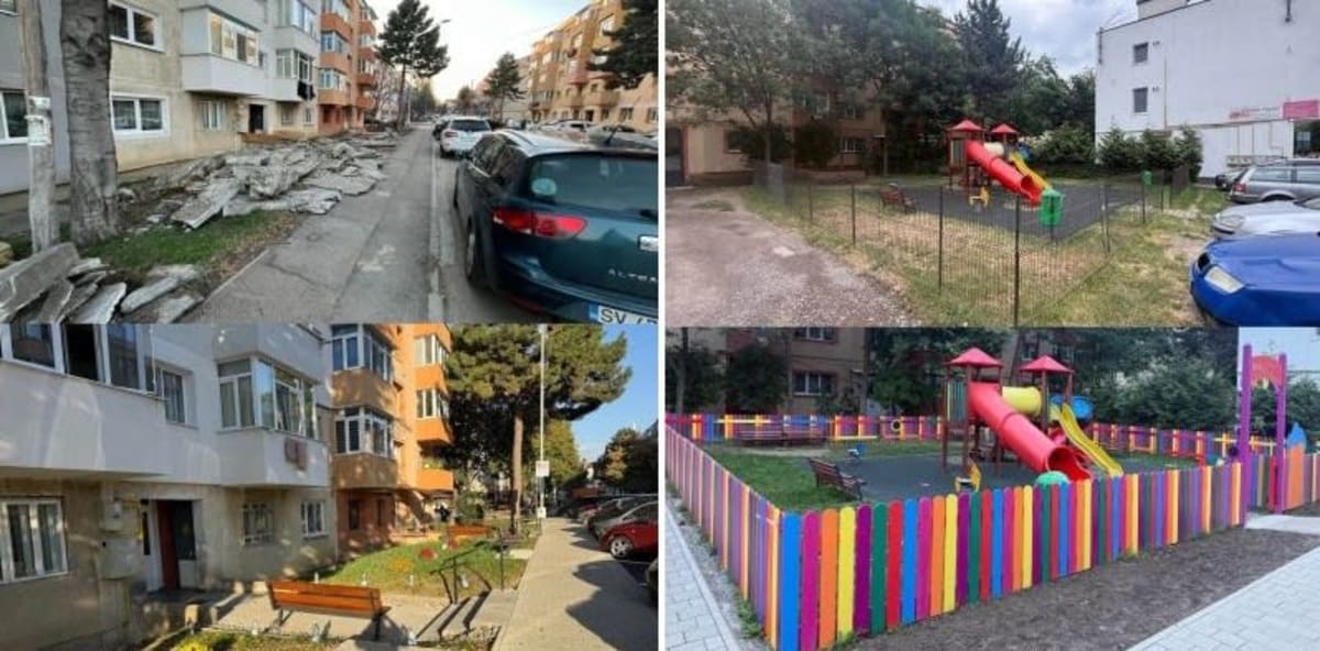 Viceprimarul Cușnir discutând despre modernizarea cartierului Burdujeni Viceprimarul Cușnir discutând despre modernizarea cartierului Burdujeni