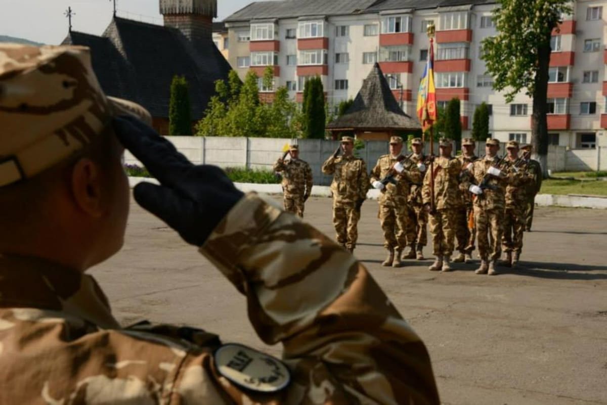 Recrutare soldați la UM 01249 Arad