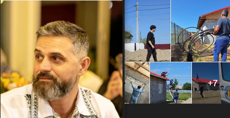 Marius Simionica, omul care ridică din pământ nu doar case, ci și speranțe: O nouă casă pentru Gabriel și mama lui, în Ianca Marius Simionica, omul care ridică din pământ nu doar case, ci și speranțe: O nouă casă pentru Gabriel și mama lui, în Ianca