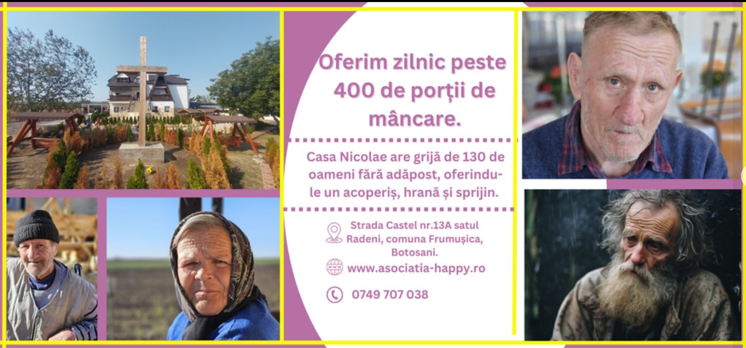 De pe străzi… ACASĂ la Casa Nicolae De pe străzi… ACASĂ la Casa Nicolae