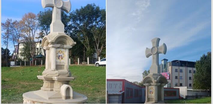 Parohia „Sfânta Cuvioasă Teodora de la Sihla” din Botoșani a ridicat o troiță pe locul viitoarei biserici parohiale Parohia „Sfânta Cuvioasă Teodora de la Sihla” din Botoșani a ridicat o troiță pe locul viitoarei biserici parohiale