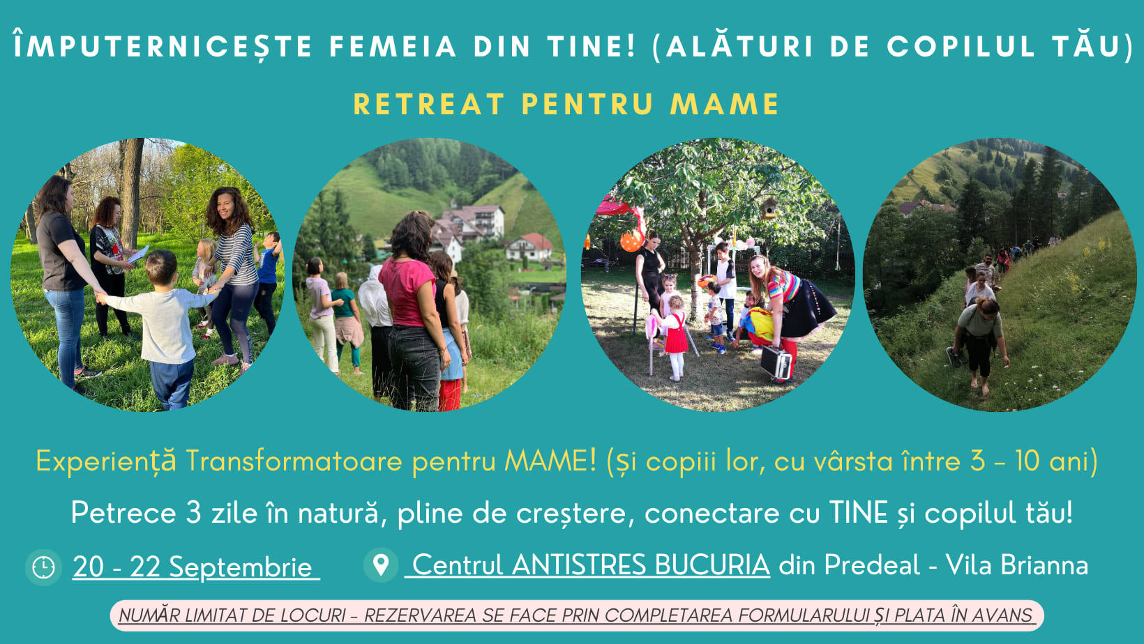 Dezvoltare Personală și Conexiune Mamă-Copil: Experiența care îți va Schimba Viața Dezvoltare Personală și Conexiune Mamă-Copil: Experiența care îți va Schimba Viața