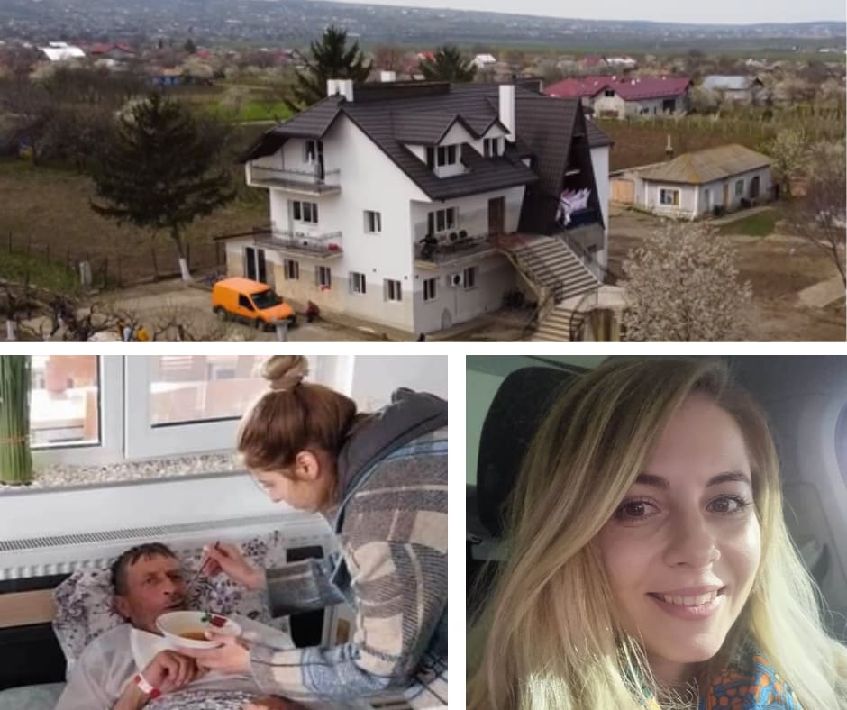 Fosta jurnalistă găzduiește peste 50 de bătrâni și oameni fără adăpost într-o fosta vilă de protocol a lui Nicolae Ceausescu. Fosta jurnalistă găzduiește peste 50 de bătrâni și oameni fără adăpost într-o fosta vilă de protocol a lui Nicolae Ceausescu.