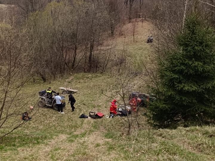 Bărbat rănit grav în vestul țării în urma unui accident cu ATV-ul, evacuare aeriană în zona montană Petrila
