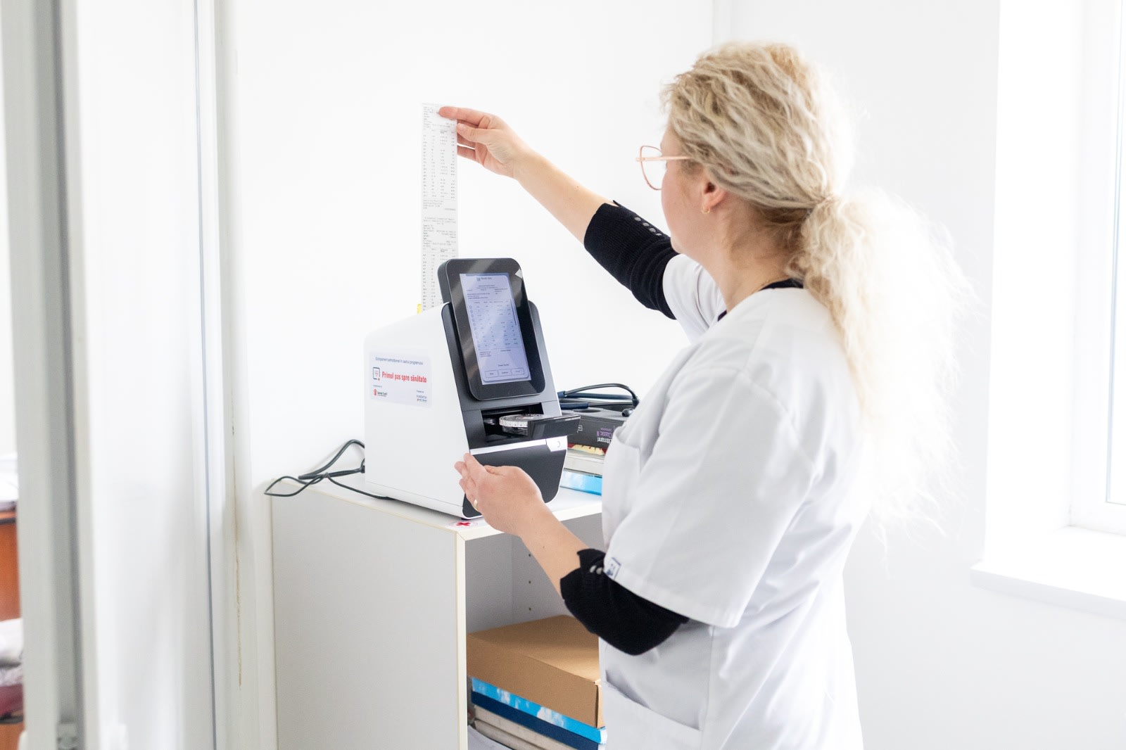 Cabinet medical rural modernizat în Timiș, echipamente medicale moderne