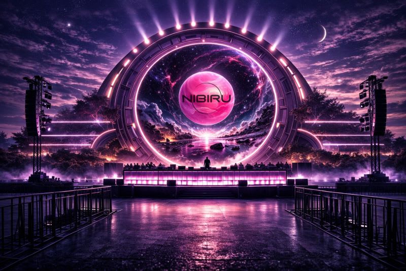 Anunț oficial NIBIRU pentru festivaluri și eveniment online
