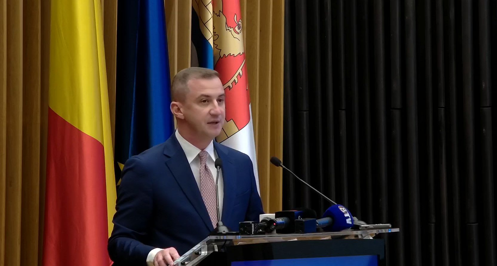 Alfred Simonis în conferință la Timișoara, discurs oficial