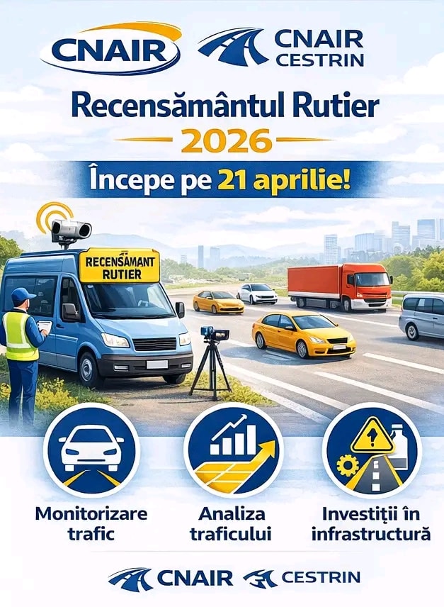CNAIR începe monitorizarea vehiculelor pe drumurile publice din Vâlcea