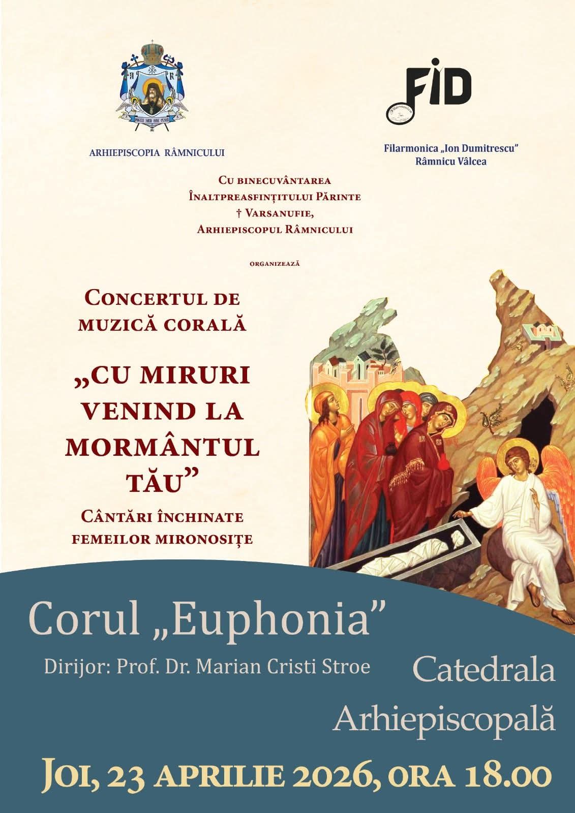 Concert coral la Catedrala Arhiepiscopală din Râmnicu Vâlcea