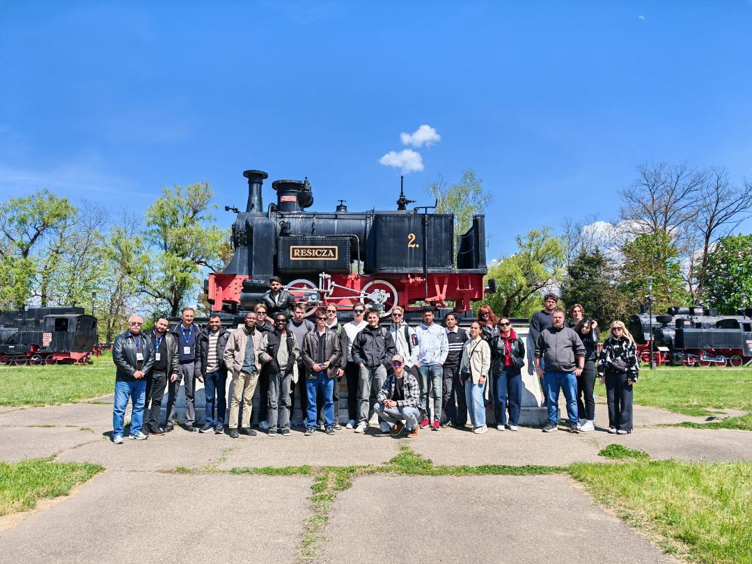 Studenți internaționali participând la activități Erasmus+ la Timișoara Studenți internaționali participând la activități Erasmus+ la Timișoara