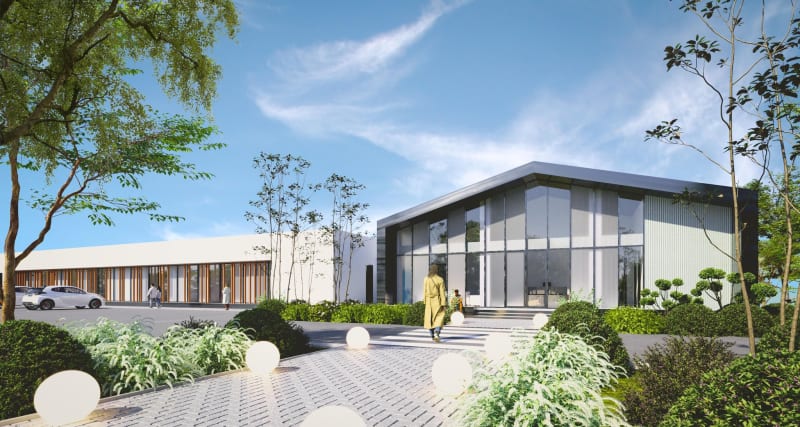 Șantier construcție centru recuperare minorii Ciacova Șantier construcție centru recuperare minorii Ciacova