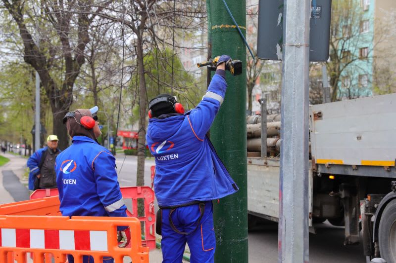 Primăria Constanța modernizează rețeaua de iluminat public în mai multe zone ale orașului