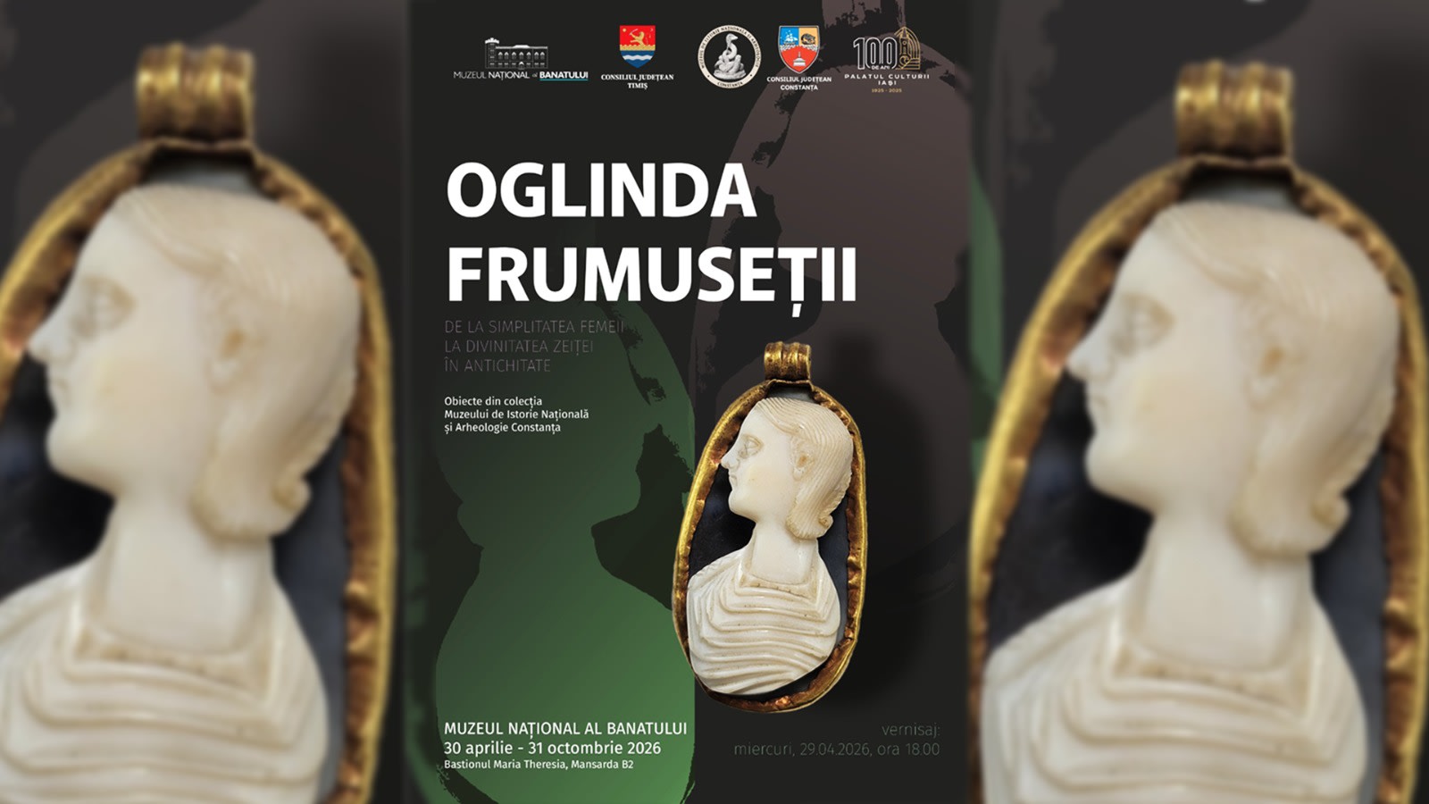 158 de artefacte din colecția Muzeului de Istorie din Constanța, expuse la Timișoara