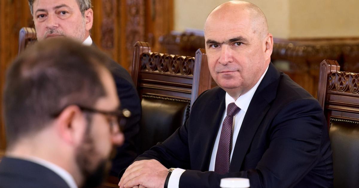 Ilie Bolojan în timpul declarației despre scenariile PNL Ilie Bolojan în timpul declarației despre scenariile PNL