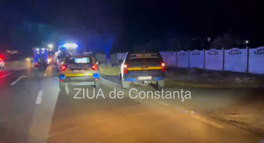 Accident rutier la intrarea în Medgidia dinspre Castelu, cu autovehicul și echipaje de intervenție Accident rutier la intrarea în Medgidia dinspre Castelu, cu autovehicul și echipaje de intervenție