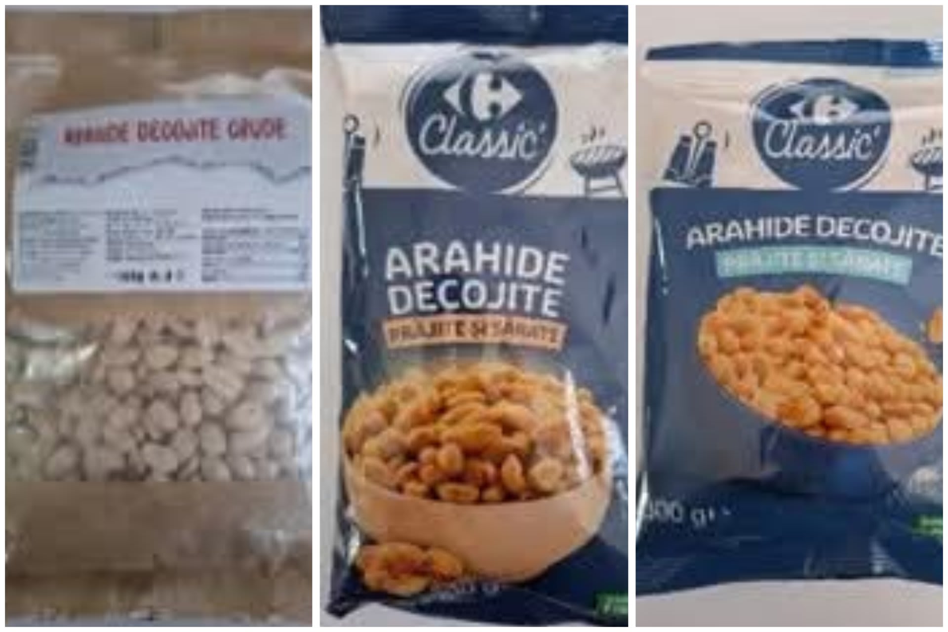 Depal recheamă arahide vândute în Carrefour din cauza riscului de aflatoxine în Vâlcea