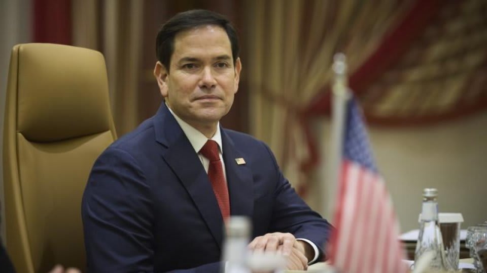 Marco Rubio și Giorgia Meloni în discuție la Roma Marco Rubio și Giorgia Meloni în discuție la Roma