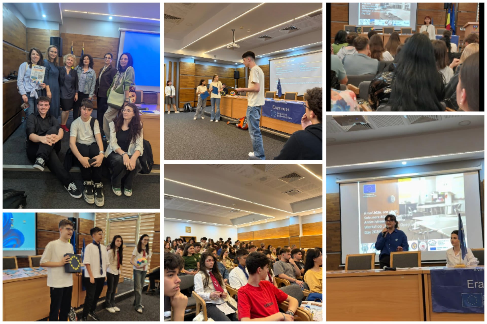 Participanți la workshop-ul Erasmus Open Doors la Biblioteca Județeană Râmnicu Vâlcea Participanți la workshop-ul Erasmus Open Doors la Biblioteca Județeană Râmnicu Vâlcea