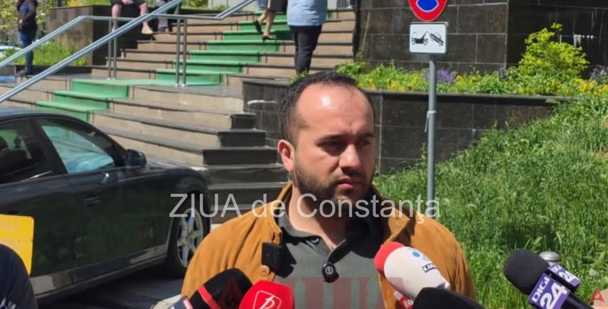 Avocat Mircea Gherasim în sala de judecată, dosar penal