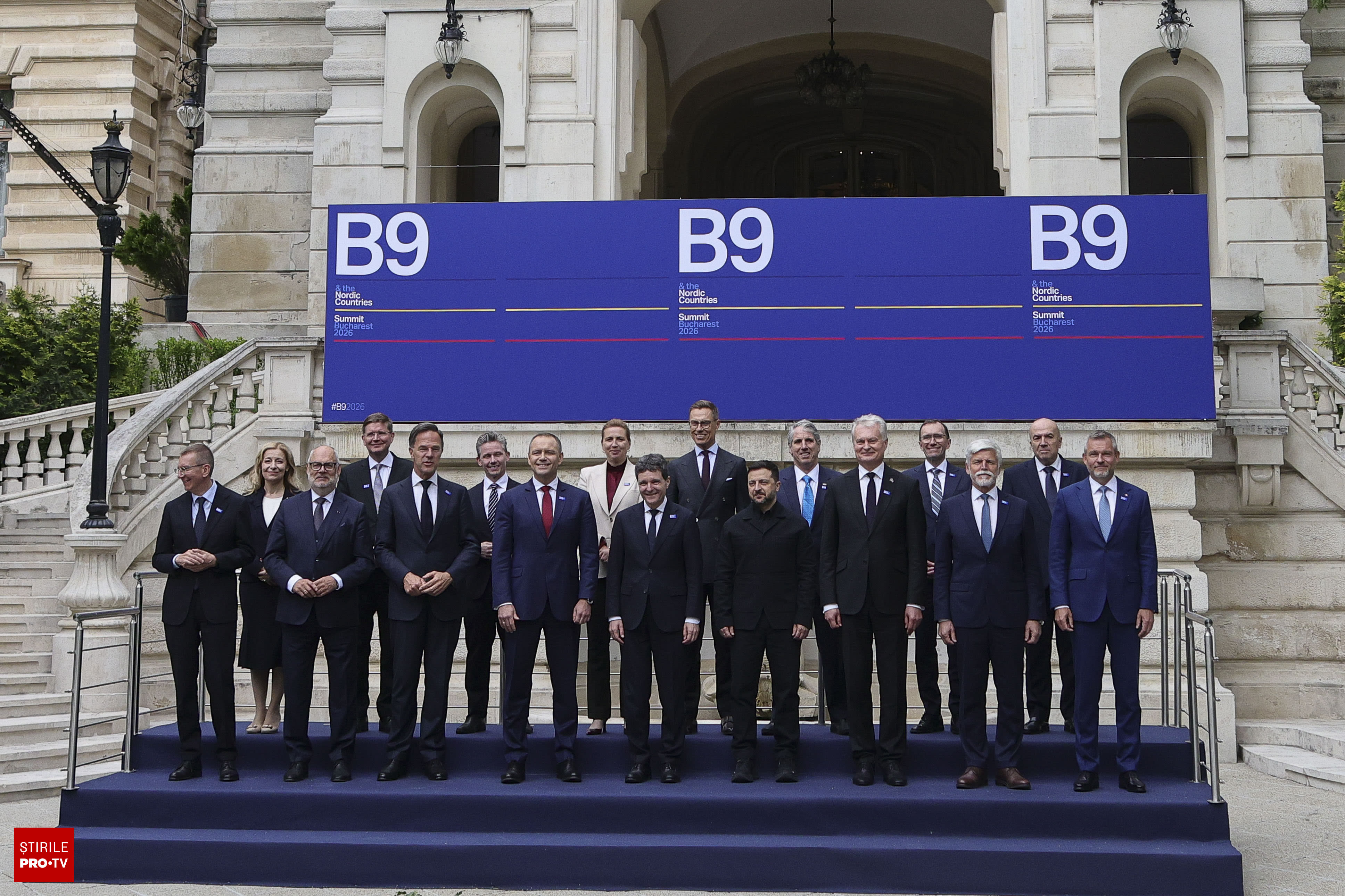 Summitul B9 de la București: Aliații Nordici și NATO reafirmă sprijinul pentru Ucraina, Ungaria se abține