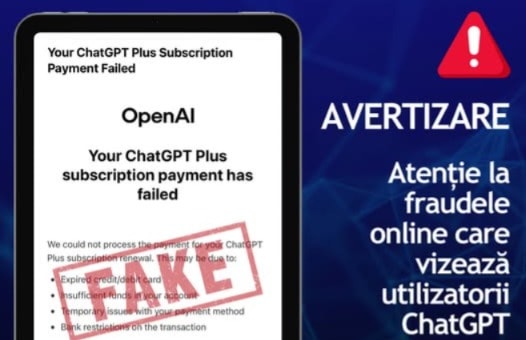 Ecran cu mesaj de avertizare cibernetică și simboluri de securitate digitală Ecran cu mesaj de avertizare cibernetică și simboluri de securitate digitală