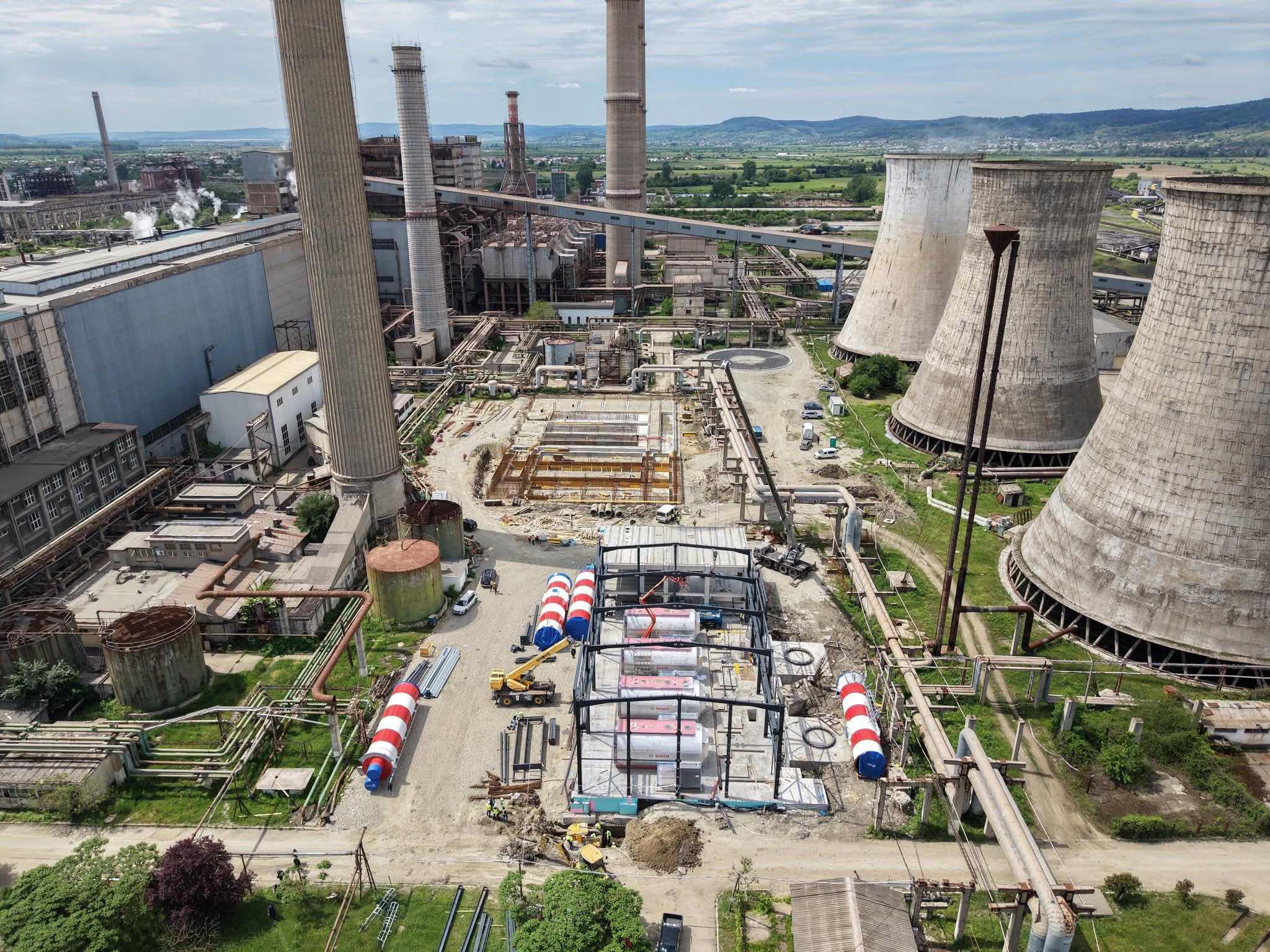 Grupul Elsaco avansează lucrările la noul CET Govora, anunță progres important în Vâlcea