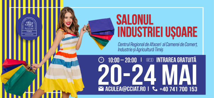 Timișoara, expoziție de modă și produse tradiționale în cadrul Salonului Industriei Ușoare