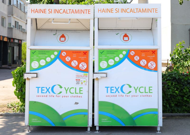 Containere speciale pentru colectarea deșeurilor textile în Constanța Containere speciale pentru colectarea deșeurilor textile în Constanța
