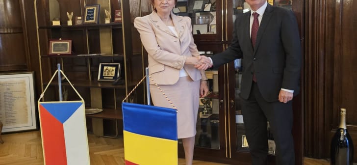 Ambasadorul Republicii Cehe în România în vizită la CCIA Timiș Ambasadorul Republicii Cehe în România în vizită la CCIA Timiș