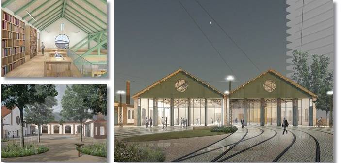 Construirea centrului cultural MultipleXity în Timișoara, șantier în desfășurare