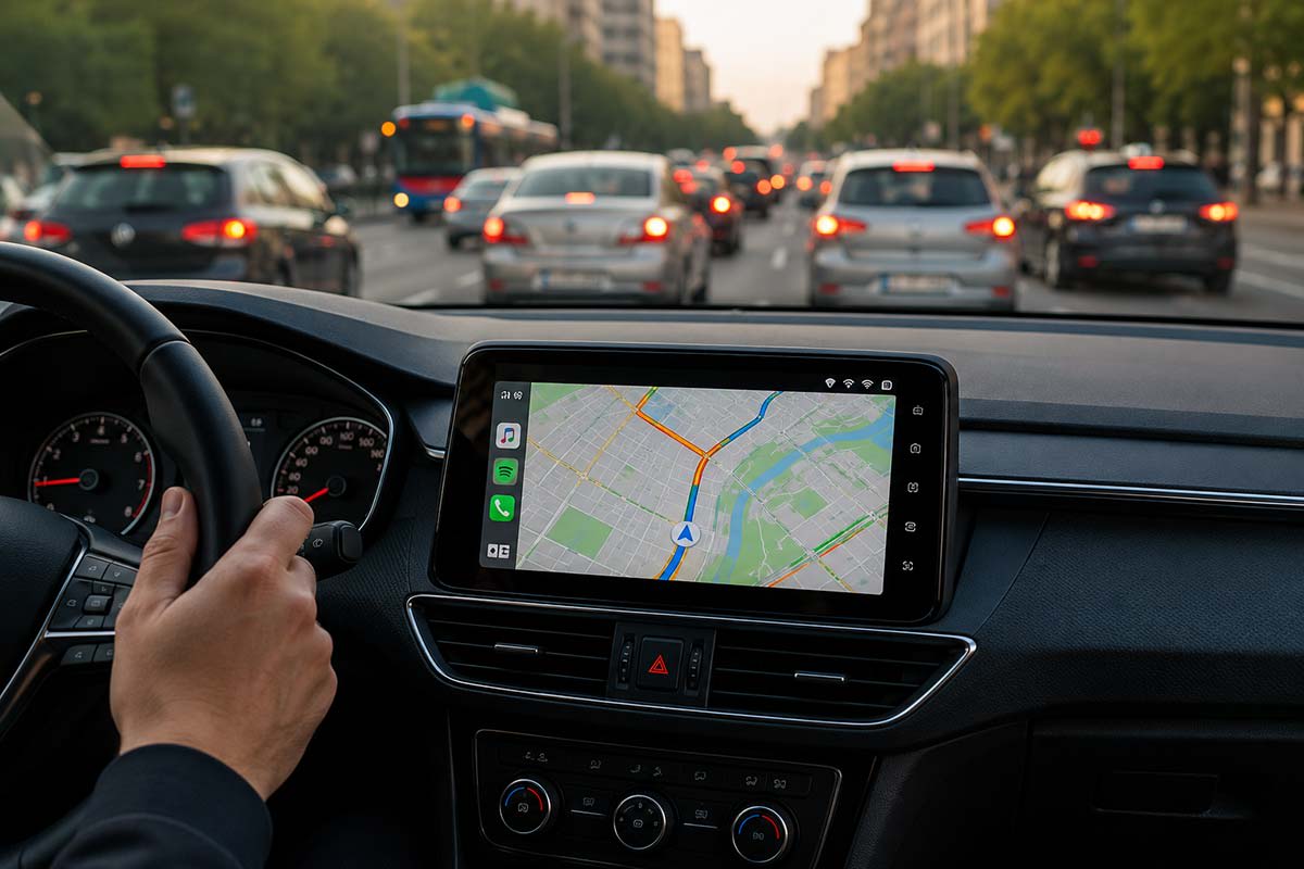 Cum a redus o navigație Android stresul în trafic pentru șoferi