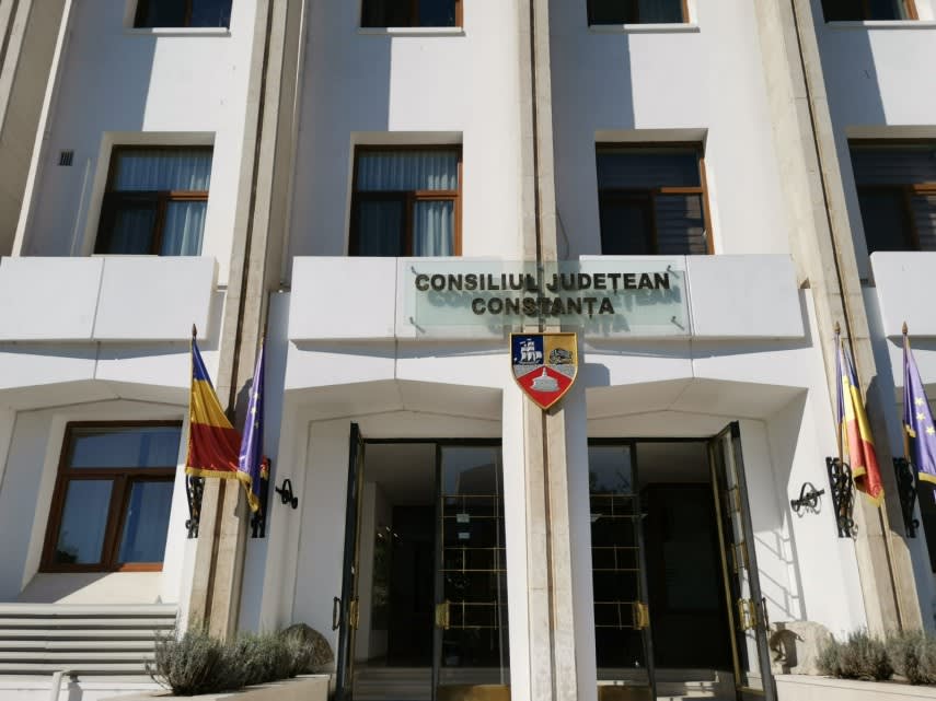Reprezentanți ai Consiliului Județean Constanța în videoconferință
