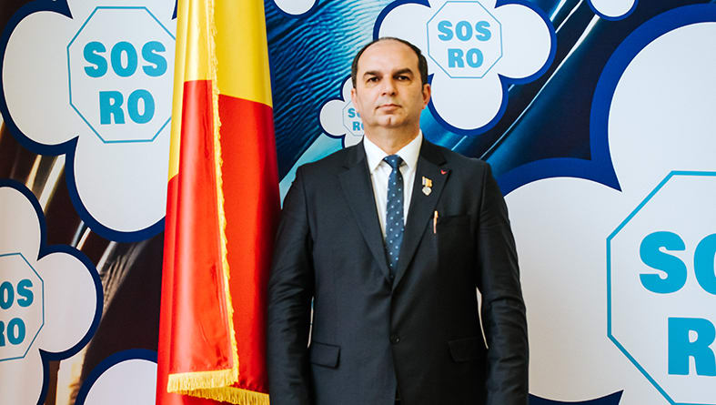Deputatul Mihai Țiu în timpul declarației publice despre securitatea națională Deputatul Mihai Țiu în timpul declarației publice despre securitatea națională