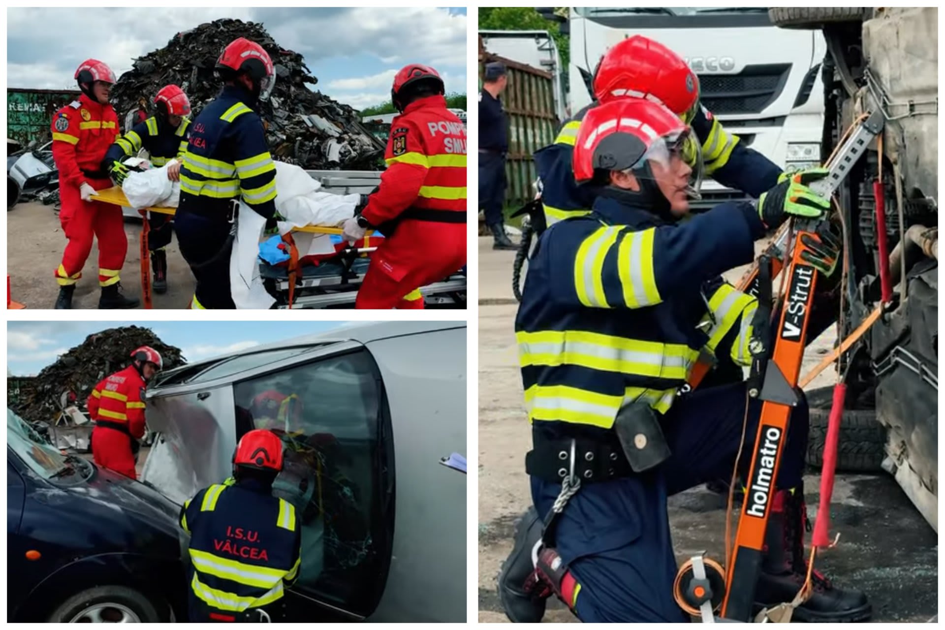 Competiția Națională de Descarcerare și Prim Ajutor Calificat începe la Râmnicu Vâlcea