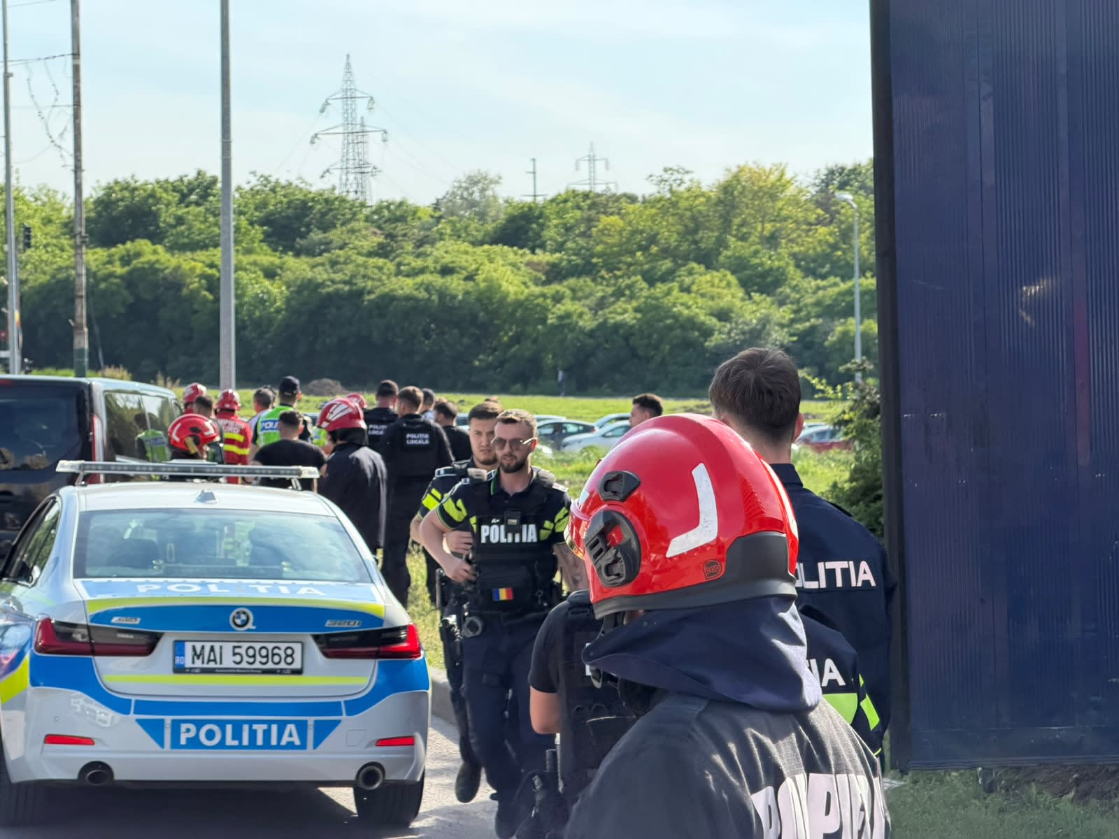 TIR și autoturisme avariate în accident în Constanța