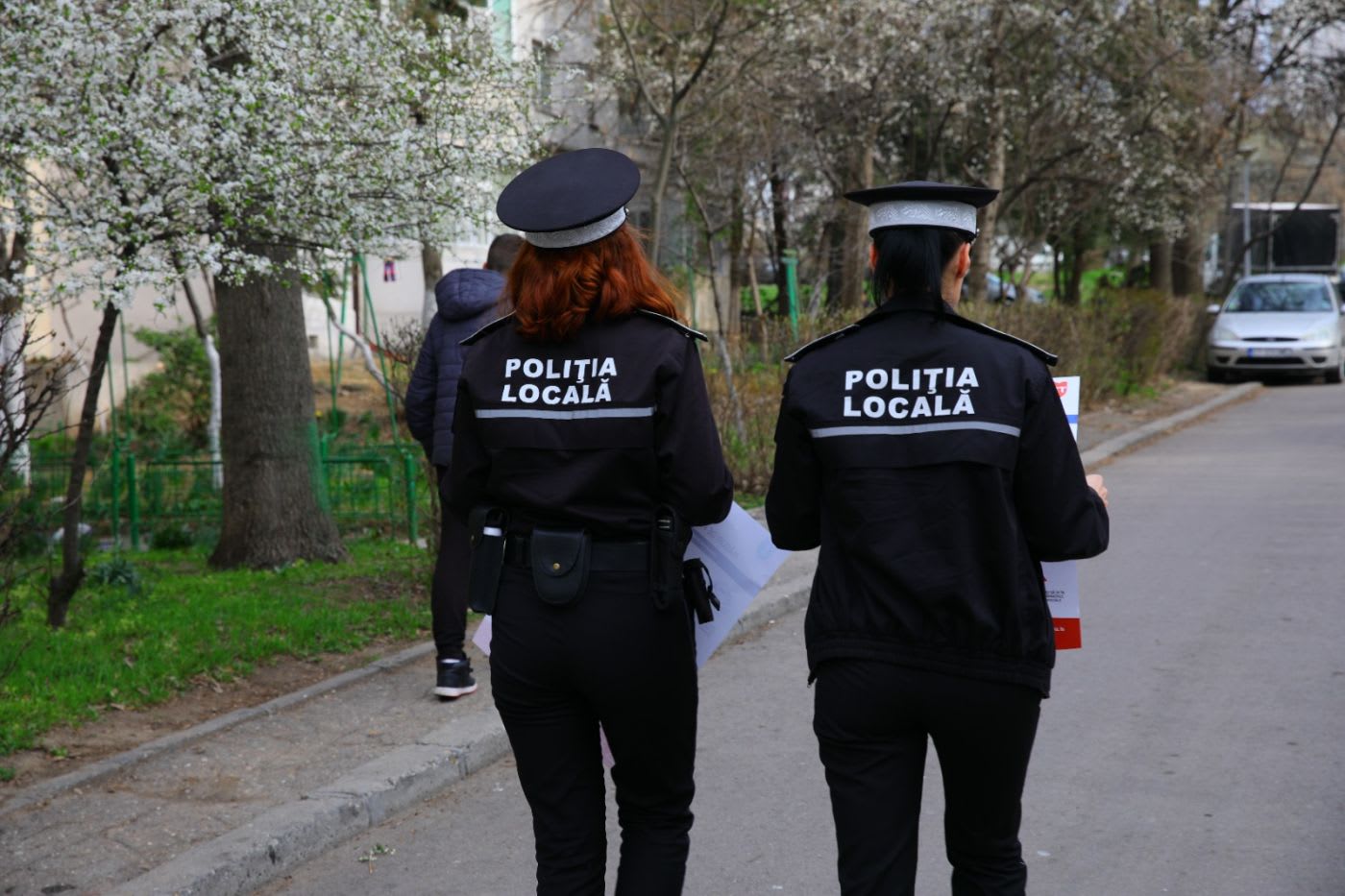 Polițiști locali în acțiune în Constanța, incident rutier
