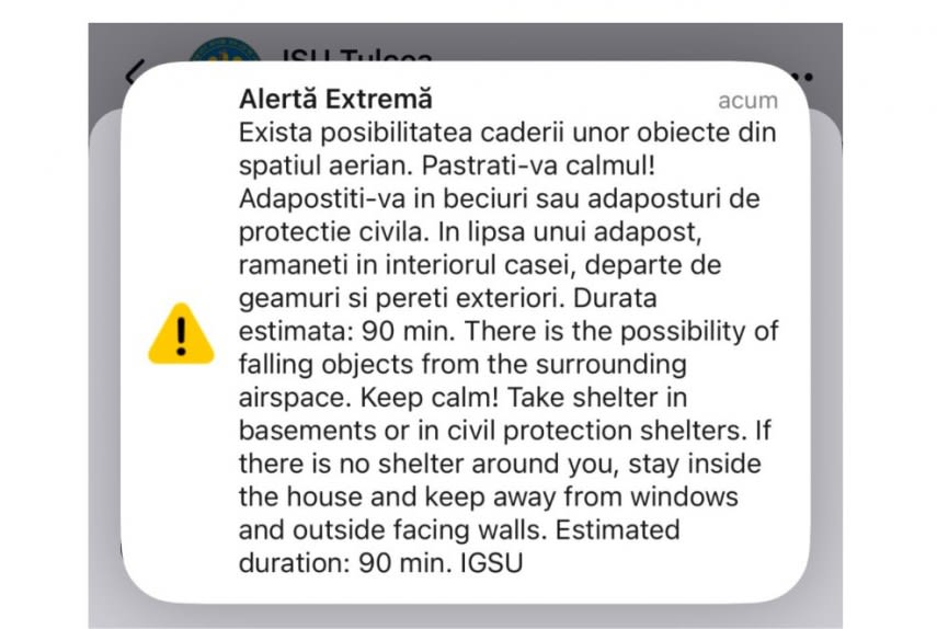 Echipaj ISU Tulcea în acțiune în zona de risc Echipaj ISU Tulcea în acțiune în zona de risc