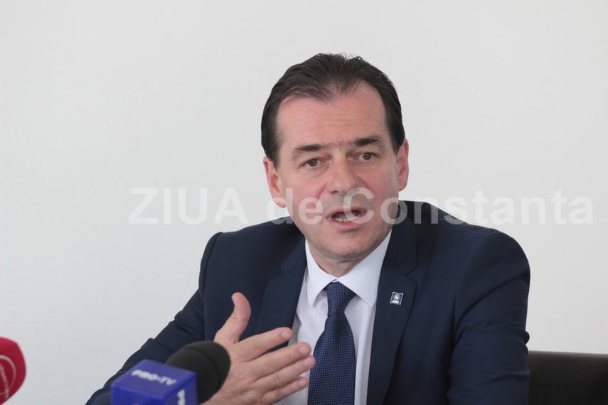 Ludovic Orban și Nicușor Dan în discuție politică