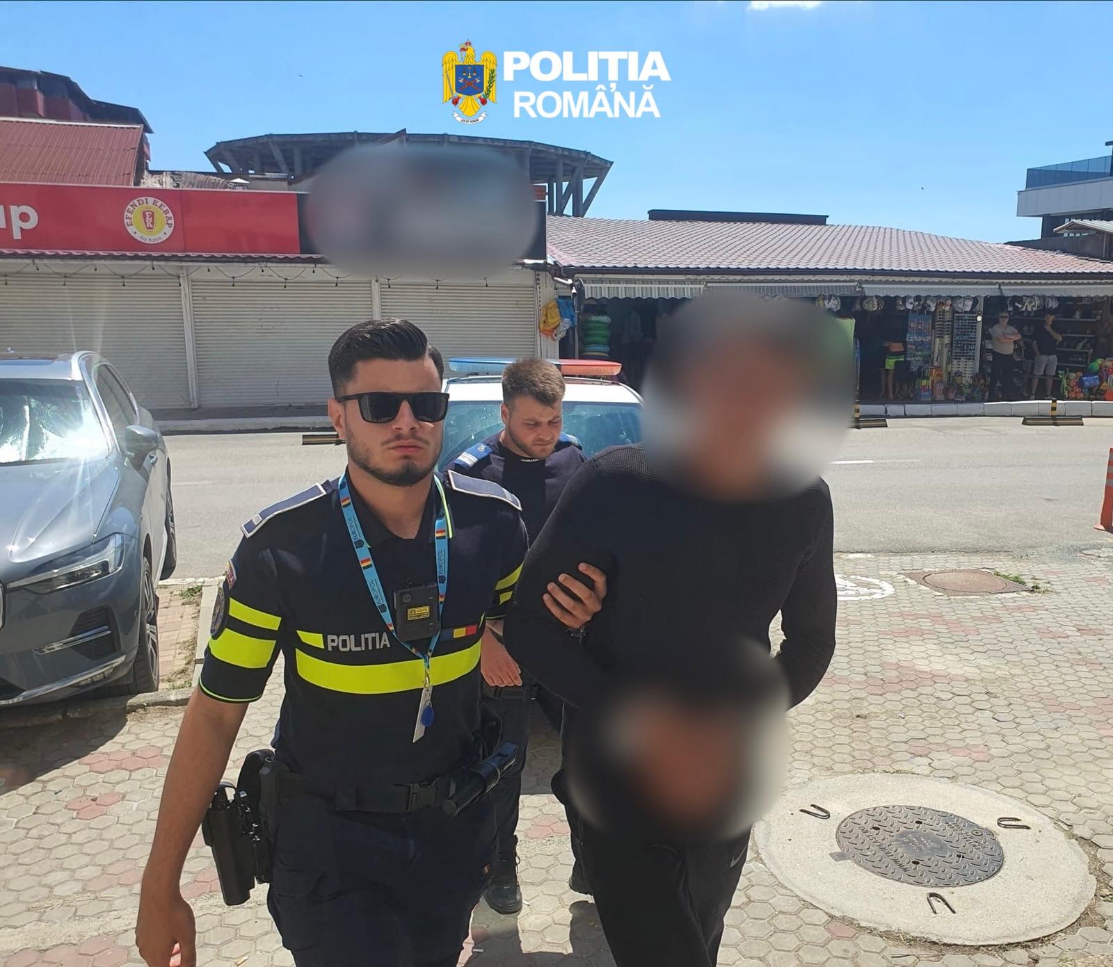 Polițiști din Costinești rețin un bărbat pentru conducere fără permis
