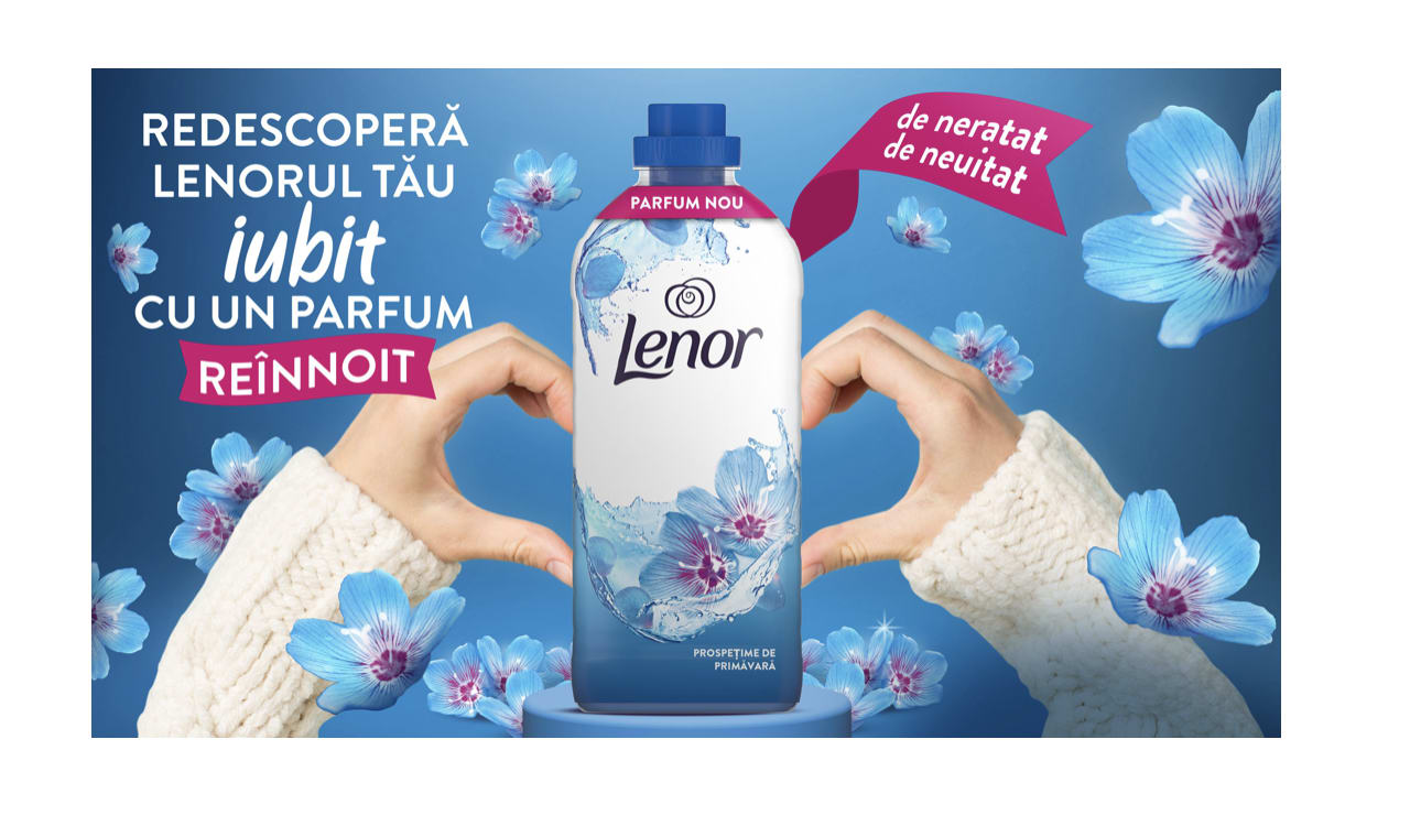 Capsule parfumate Lenor pentru prospețime de durată